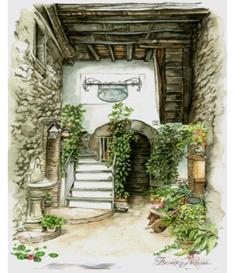 La Loggetta Di Apricus Villa Olevano Romano Exterior photo